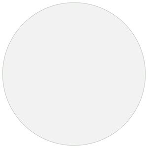 vidaXL Protezione Tavolo Opaca &Oslash; 60 cm 1,6 mm in PVC