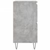 vidaXL Credenza Grigio Cemento 60x35x70 cm in Legno Multistrato