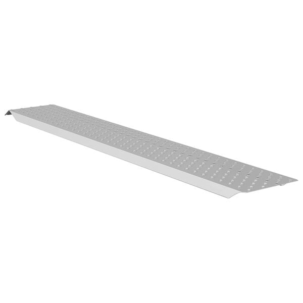 vidaXL Ramp di Carico Argento 159 x 23 x 5 cm Acciaio zincato