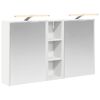 vidaXL Set di Armadi da Bagno 3 pz 106 x 16 x 62,5 cm