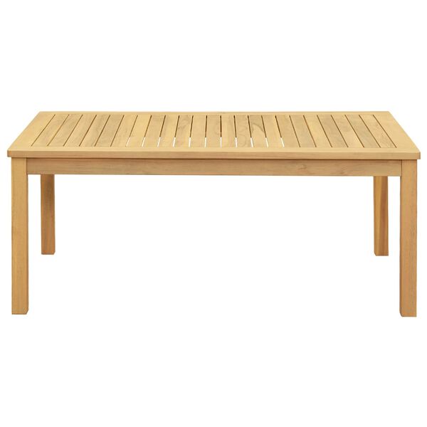 vidaXL Tavolino da Giardino 110x60x45 cm in Legno Massello di Acacia