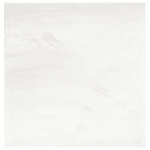 vidaXL Tappeto OVIEDO a Pelo Corto Crema 120x120 cm