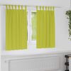vidaXL Tende Blackout con Anelli 2 pcs Verde 140 x 140 cm Poliestere
