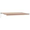 vidaXL Tenda retrattile Multicolore 600 &times; 350 cm Tessuto e Alluminio