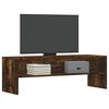 vidaXL Mobile TV Rovere Fumo 120x40x40 cm in Legno Multistrato