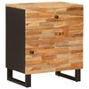 vidaXL Mobiletto da Letto Marrone 50 x 33 x 60 cm