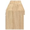 vidaXL Mobili TV con Luci LED 2pz Rovere Sonoma 100x30x30 cm