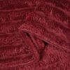 vidaXL Coperta Rosso Bordeaux 270 x 240 cm Panno