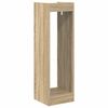 vidaXL Supporto per piante Rovere Sonoma 30 x 30 x 100 cm