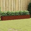 vidaXL Fioriera Rialzata da Giardino 280x40x40 cm in Acciaio Corten