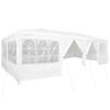 vidaXL Tenda Party Bianco 800 x 400 x 266 cm Polietilene