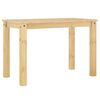 vidaXL Tavolo da Pranzo PANAMA 112x60x75 cm Legno Massello Pino