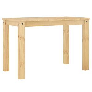 vidaXL Tavolo da Pranzo PANAMA 112x60x75 cm Legno Massello Pino