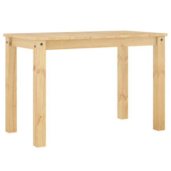 vidaXL Tavolo da Pranzo PANAMA 112x60x75 cm Legno Massello Pino