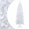 vidaXL Albero di Natale Artificiale Sottile 180 cm PVC e Acciaio