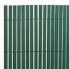 vidaXL Recinzione per Giardino Verde 150 x 300 cm PVC