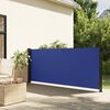 vidaXL Tenda da Sole Laterale Retrattile Blu 140x500 cm