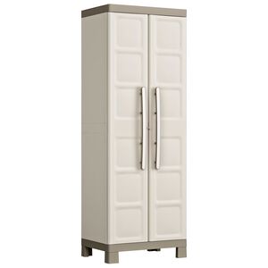 Keter Armadietto con Scaffali Excellence Beige e Talpa 182 cm