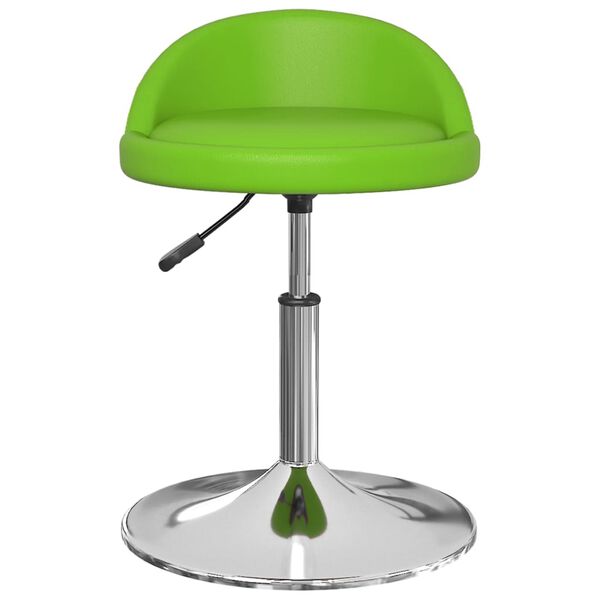 vidaXL Sedie da Pranzo Girevoli 2 pz Verdi in Similpelle