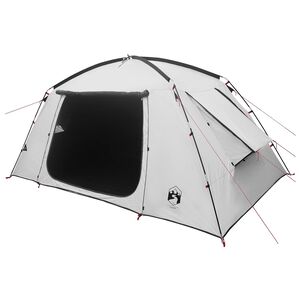 vidaXL Tenda Capanna Bianco Blackout 400 x 210 x 180 cm Poliestere