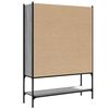 vidaXL Libreria Grigio Sonoma 102x30x141,5 cm in Legno Multistrato