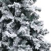vidaXL Albero di Natale artificiale preilluminato Verde 400 cm PVC
