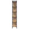 vidaXL Libreria rovere artigianale 76 x 32 x 192 cm Legno multistrato
