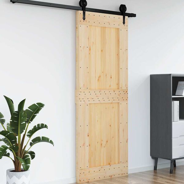 vidaXL Porta NARVIK 85x210 cm in Legno Massello di Pino