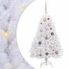 vidaXL Albero di Natale artificiale Bianco 68 x 68 x 120 cm