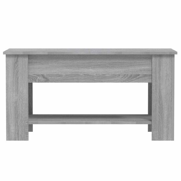 vidaXL Tavolino da Salotto Grigio Sonoma 101x49x52cm Legno Multistrato