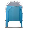 vidaXL Tenda da Doccia Blu Impermeabile