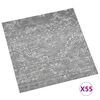 vidaXL Tavole per Pavimenti 55 pcs Grigio Cemento 5,11 m&sup2; PVC