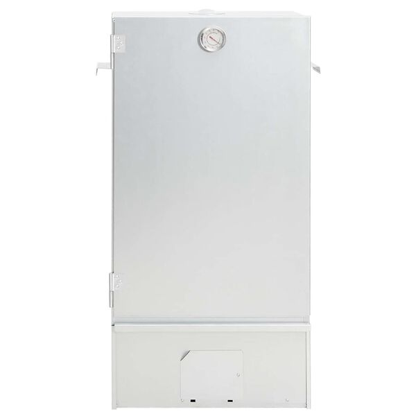 vidaXL Forno Affumicatore BBQ Trucioli Legno 44,5x29x83cm Acciaio Inox