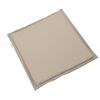 vidaXL Imbottitura per Seduta Giardino 4pz Tortora 45x45x2 cm Quadrato