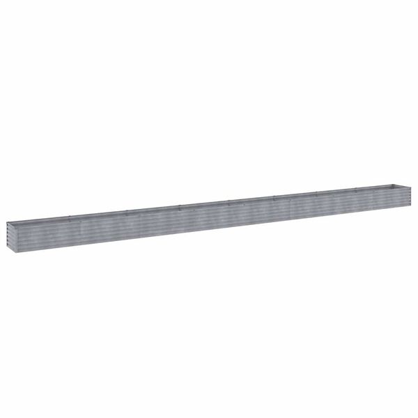 vidaXL Fioriera Rialzata da Giardino 770x50x36 cm in Acciaio Corten