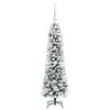 vidaXL Albero di Natale artificiale con 150 LED Bianco 120 cm