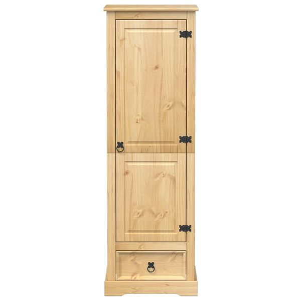 vidaXL Armadio Corona 55x50x170 cm in Legno Massello di Pino
