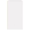 vidaXL Armadietto per Cosmetici Bianco 80x40x75cm in Legno Multistrato