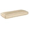 vidaXL Cuscino per seduta / schienale pallet Beige 120 x 50 x 12 cm