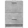 vidaXL Mobile Lavabo Grigio Cemento 80x33x60 cm in Legno Multistrato