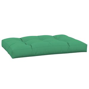 vidaXL Cuscino per Pallet Verde 120x80x12 cm in Tessuto