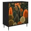 vidaXL Credenza ZAANDAM Rovere Nero 69 x 33 x 76 cm