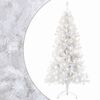 vidaXL Albero di Natale Artificiale con Rami Pieghevoli 210 cm 300 LED