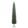 vidaXL Albero di Natale artificiale con 300 LED Verde 300 cm