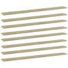 vidaXL Ripiani per Libreria 8pz Rovere Sonoma 100x10x1,5cm Multistrato
