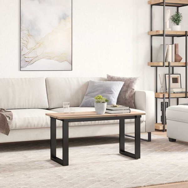 vidaXL Piano per Tavolo 90x40x1,7 cm Rettangolare Legno Massello Pino