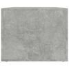 vidaXL Tavolino da Salotto Grigio Cemento 80x50x40cm Legno Multistrato