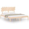 vidaXL Giroletto 160x200 cm in Legno Massello