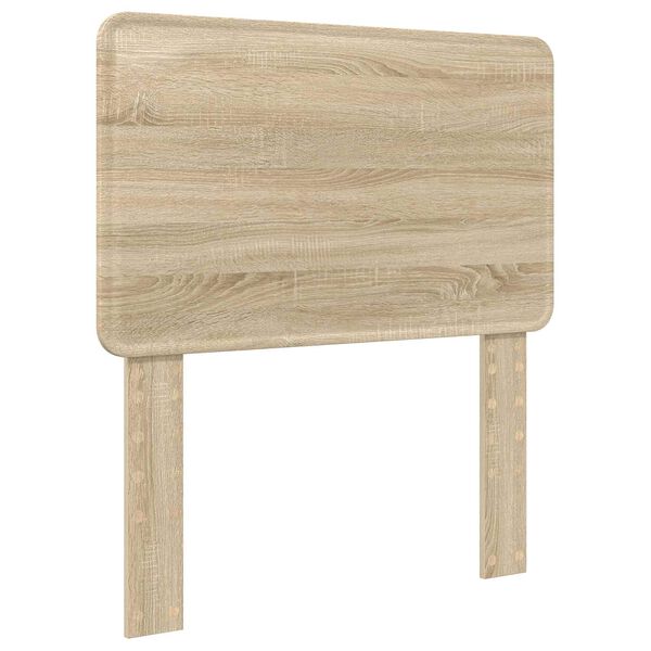 vidaXL Testiera Rovere Sonoma 75 cm Legno multistrato