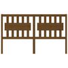 vidaXL Testiera per Letto ambra 155,5x4x100 cm Legno Massello di Pino